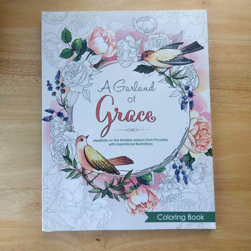 A Garland of Grace Coloring Book