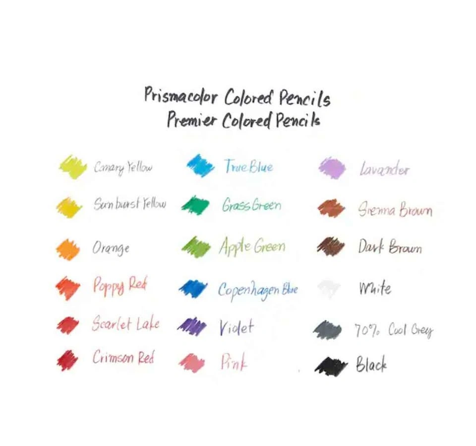 Prismacolor Premier 24 Count Soft Core Colored Pencils - photo 4