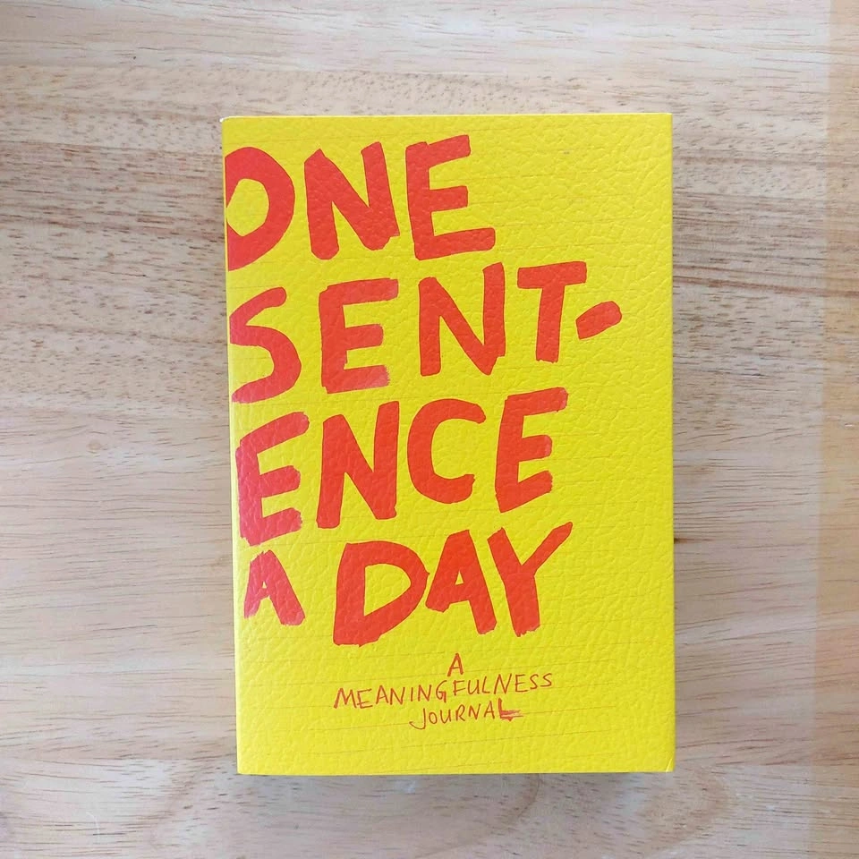 Meaningfulness Journal - One Sentence A Day