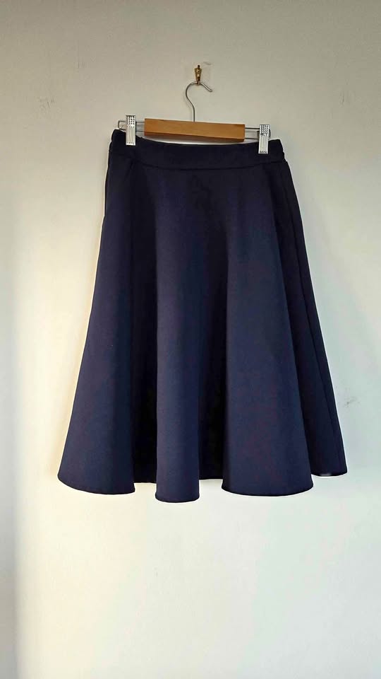 Navy skirt size S-M