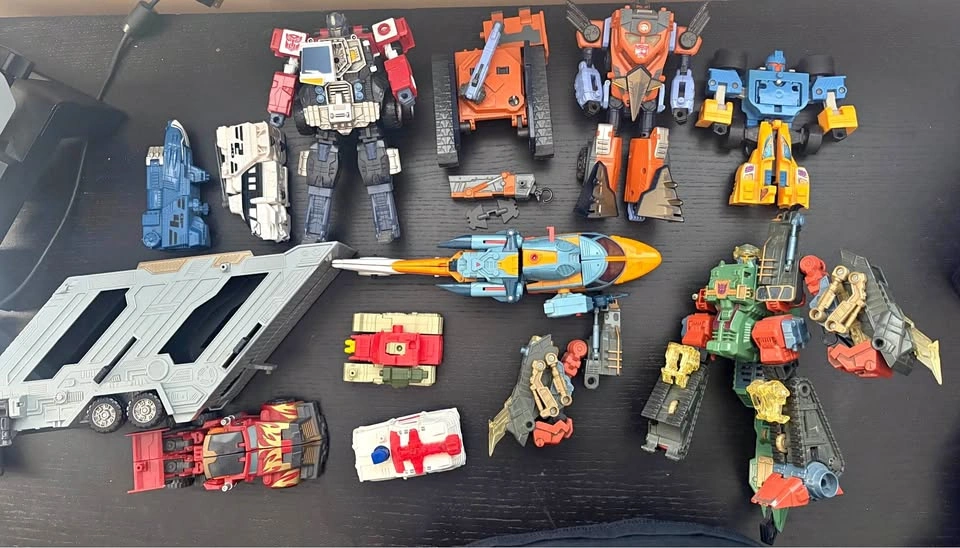 Transformers Vintage Lot - Energon Optimus Prime & More