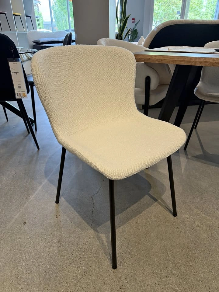 Ivy Bouclé Accent Chair – Wide & Comfortable – $99