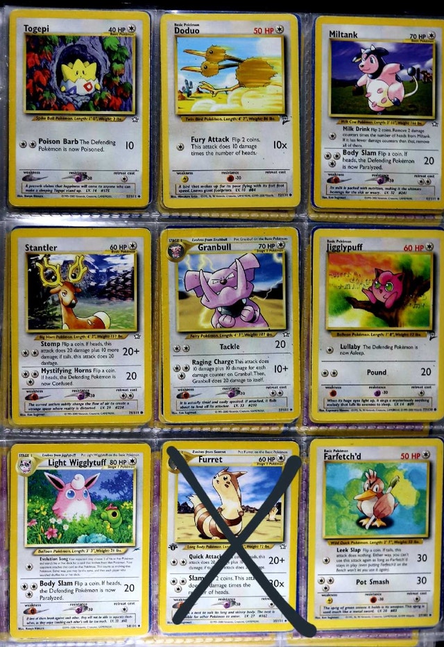 Vintage Pokemon cards (lot sale) - photo 5