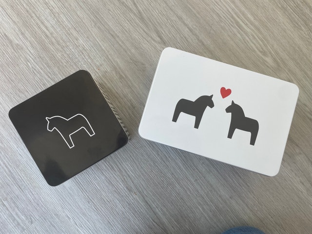IKEA Dala Horse Tins - photo 2