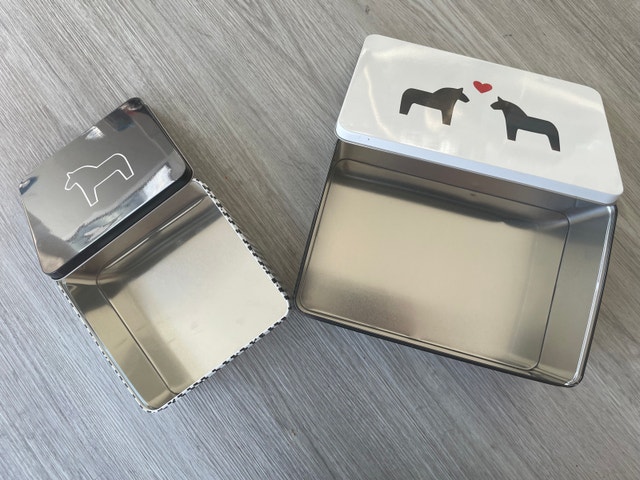 IKEA Dala Horse Tins - photo 3