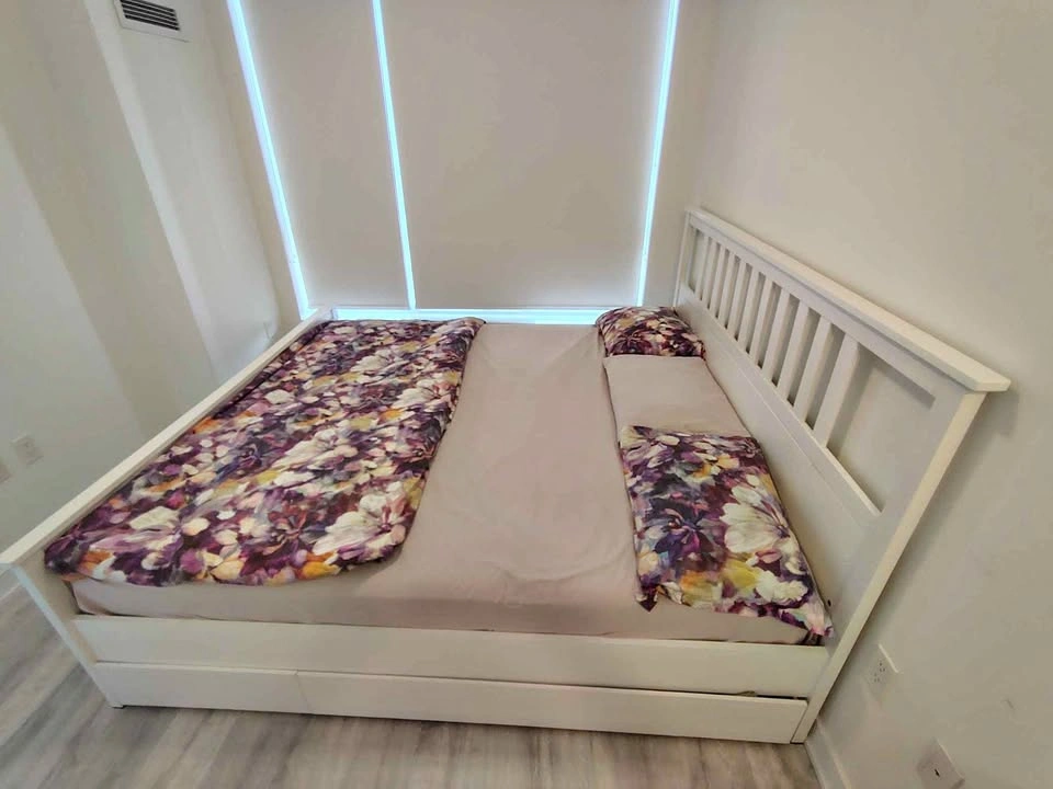VÅGSTRANDA Hybrid mattress firm white (Ikea) - King size