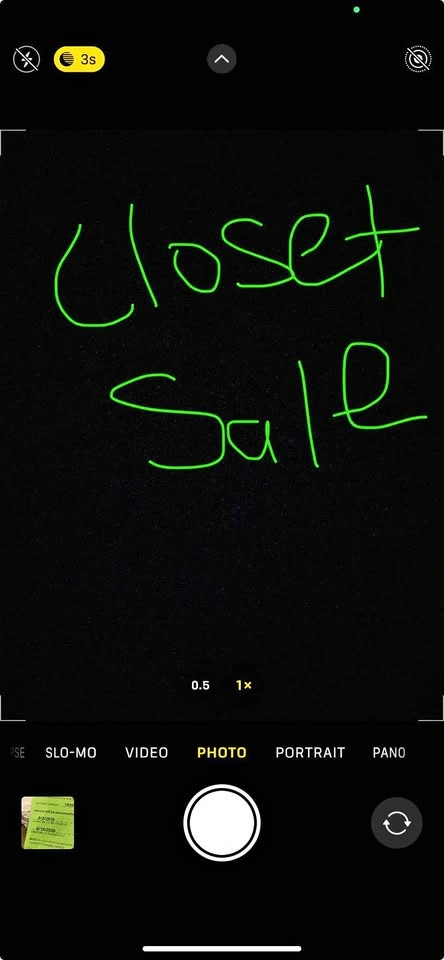 Closet Sale