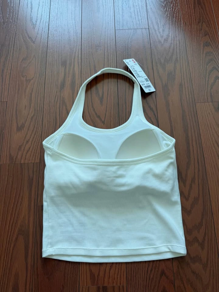 Uniqlo White Halter Bra Top Size XS - photo 2