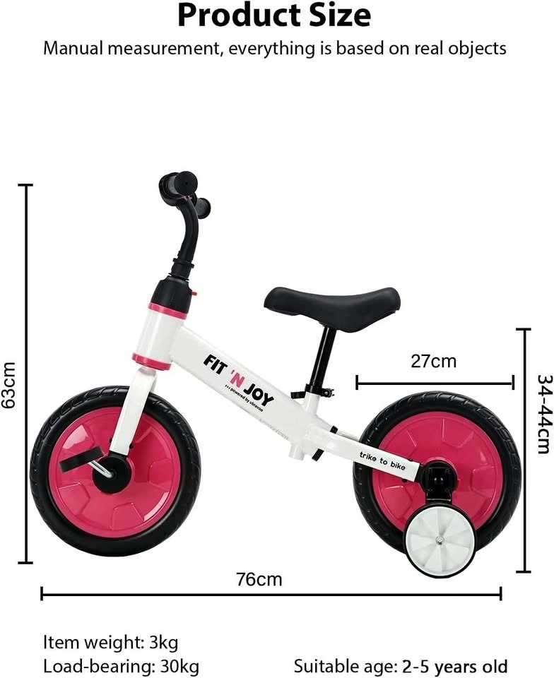 UBRAVOO Trike to Bike Kids Balance Bike with Pedals
