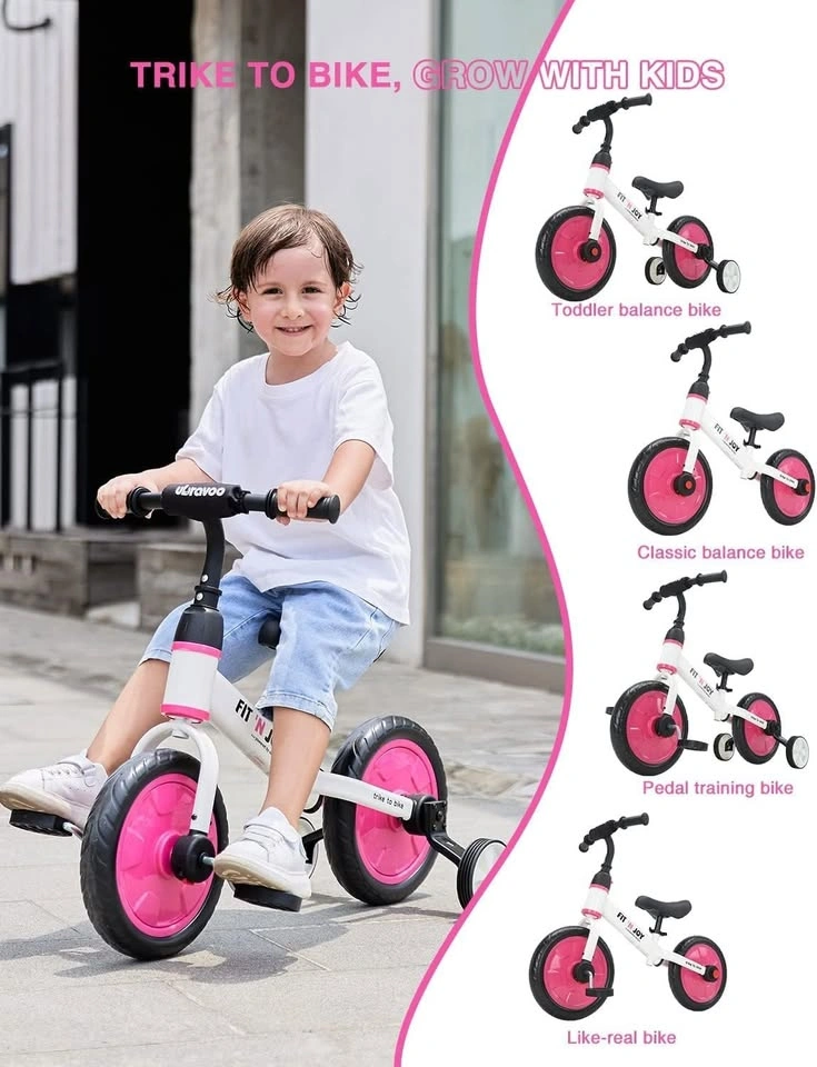 UBRAVOO Trike to Bike Kids Balance Bike with Pedals - photo 4