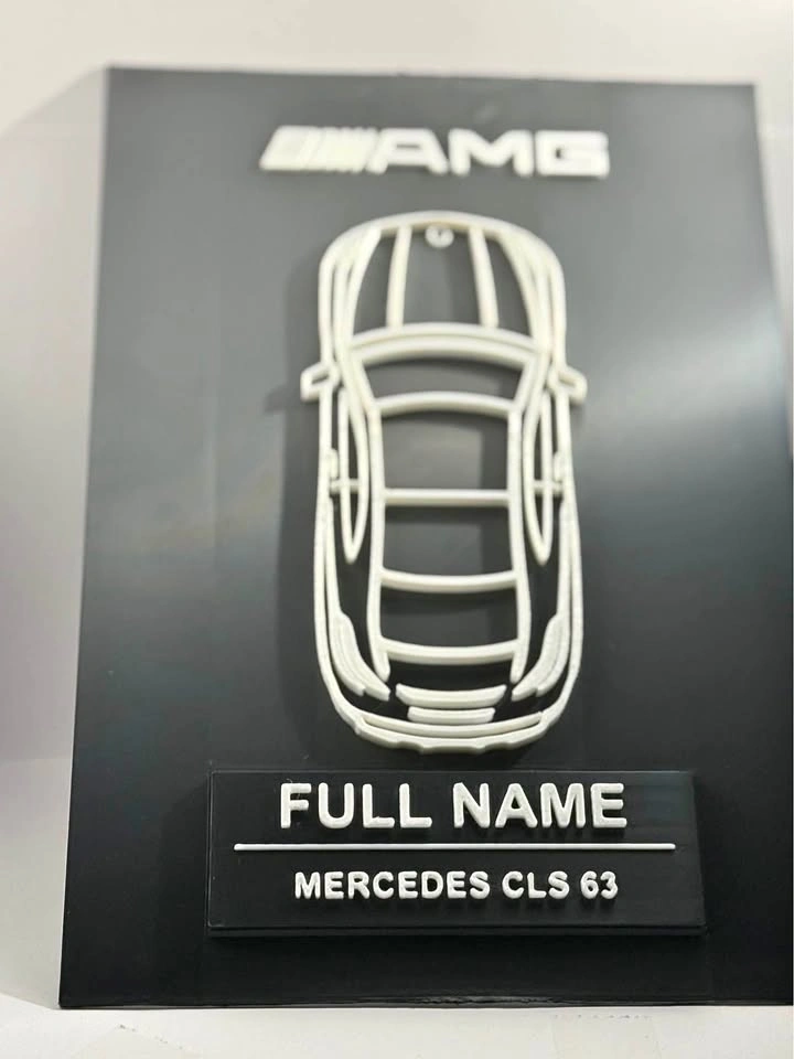 Custom Mercedes CLS 63 AMG Wall Art