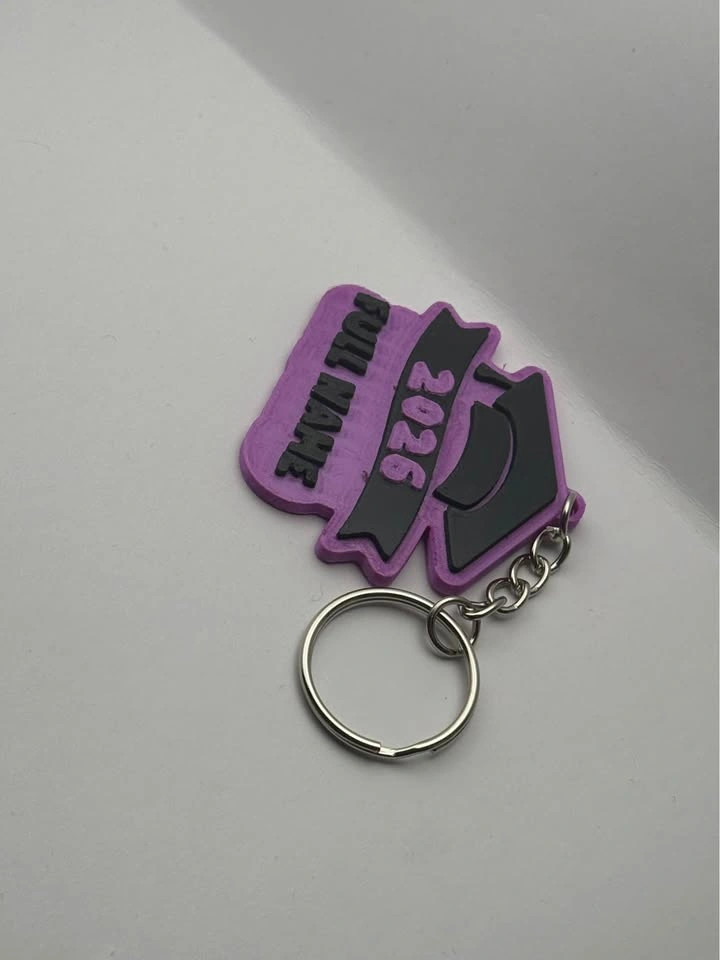 Custom Graduation Keychain 2026 | Personalized Senior Gift - photo 2