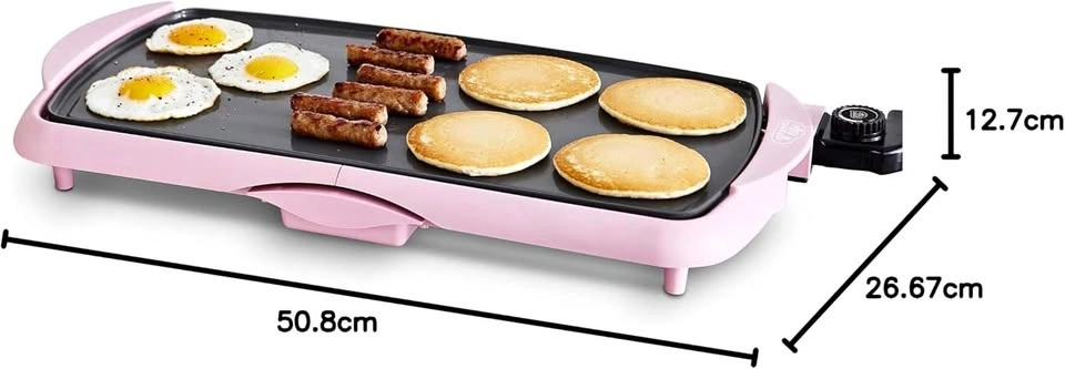 GreenLife Healthy Ceramic Nonstick 20" Electric Griddle