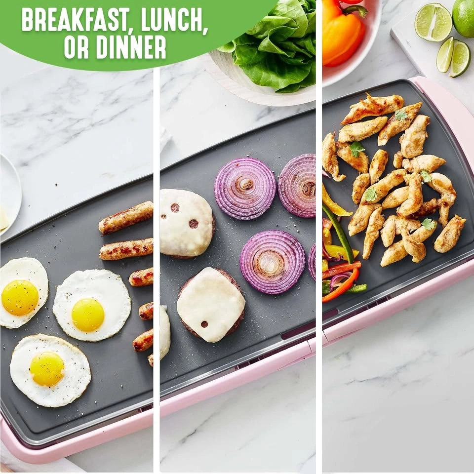 GreenLife Healthy Ceramic Nonstick 20" Electric Griddle - photo 3