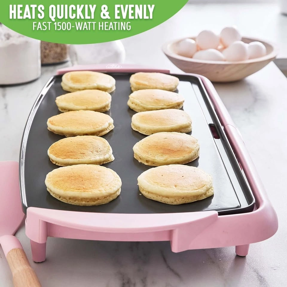 GreenLife Healthy Ceramic Nonstick 20" Electric Griddle - photo 4