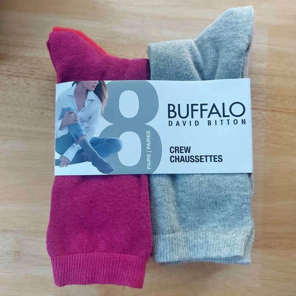 Buffalo David Bitton 8-Pack Crew Socks