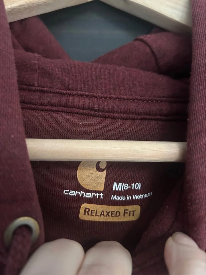 Carhartt Women's Relaxed Fit Sleeve Logo Graphic Hoodie - photo 2