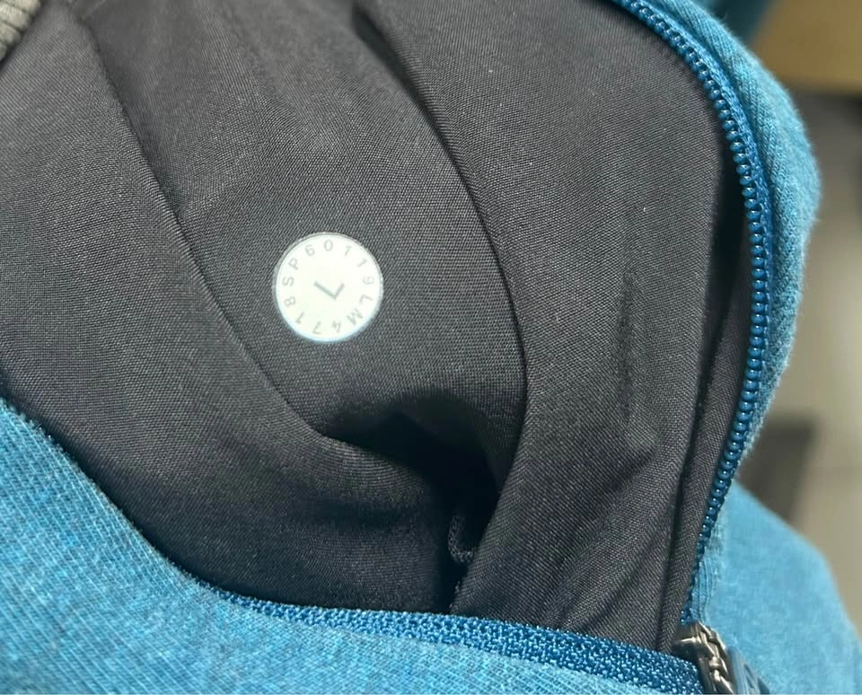 Lululemon City Sweat Zip Hoodie Heathered Poseidon - photo 2