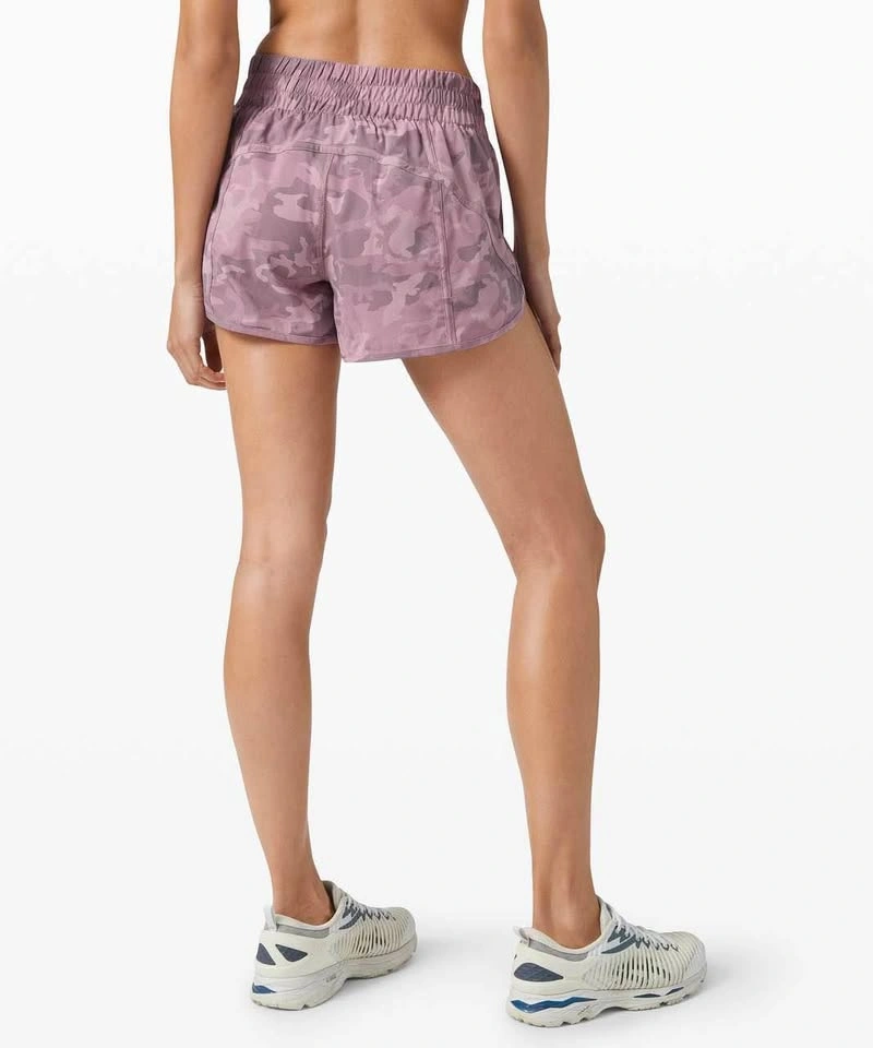 Lululemon Tracker Short V 4" Incognito Camo Pink Taupe Size 12 - photo 2