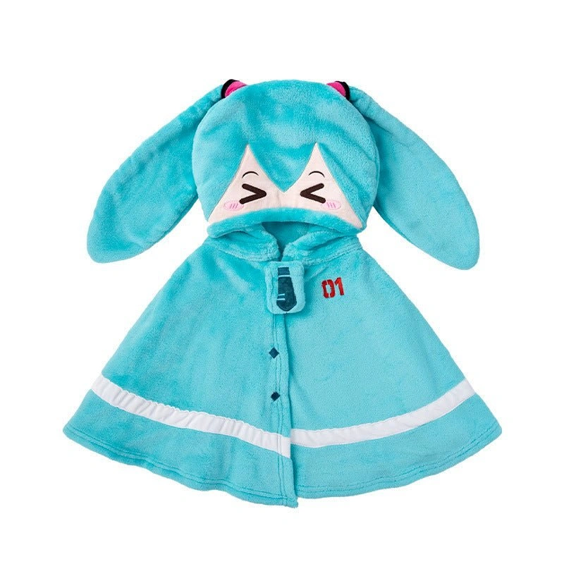Official Hatsune Miku Hand Blanket Cute Anime Clothing