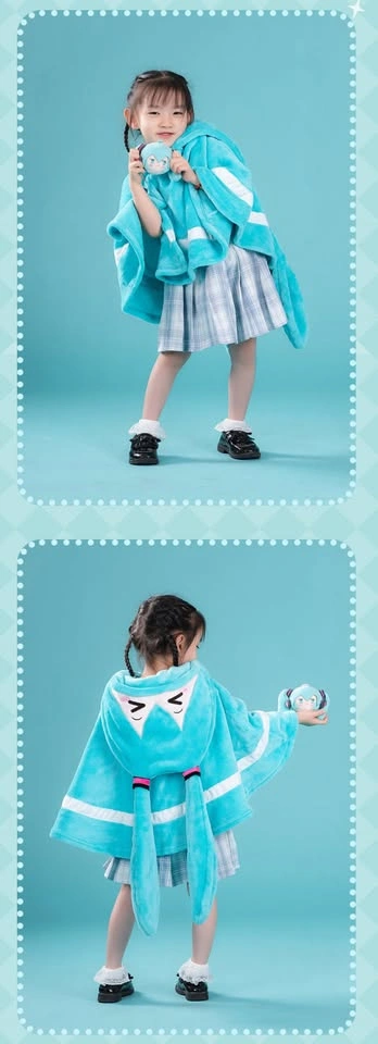 Official Hatsune Miku Hand Blanket Cute Anime Clothing - photo 3