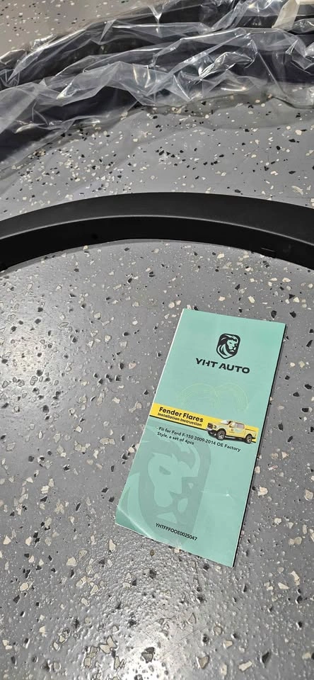 Yht auto Fender flares for Ford F- 150 4pc - photo 2