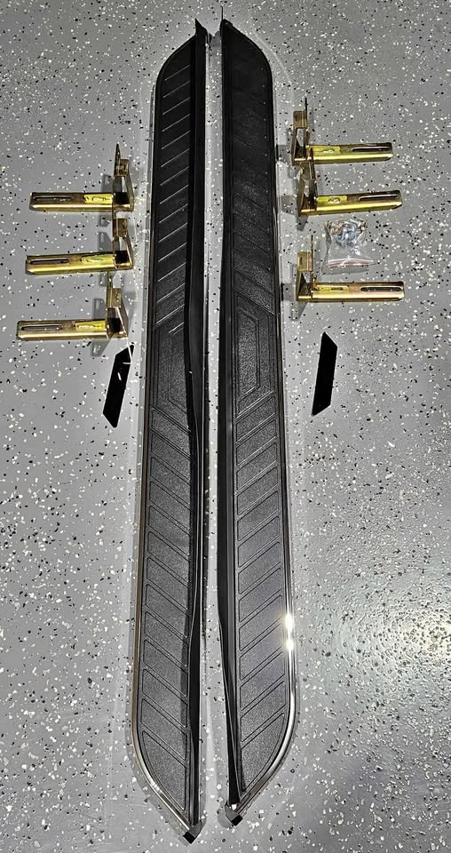 2PCS 5 Aluminum Running Boards for Grand Cherokee Durango