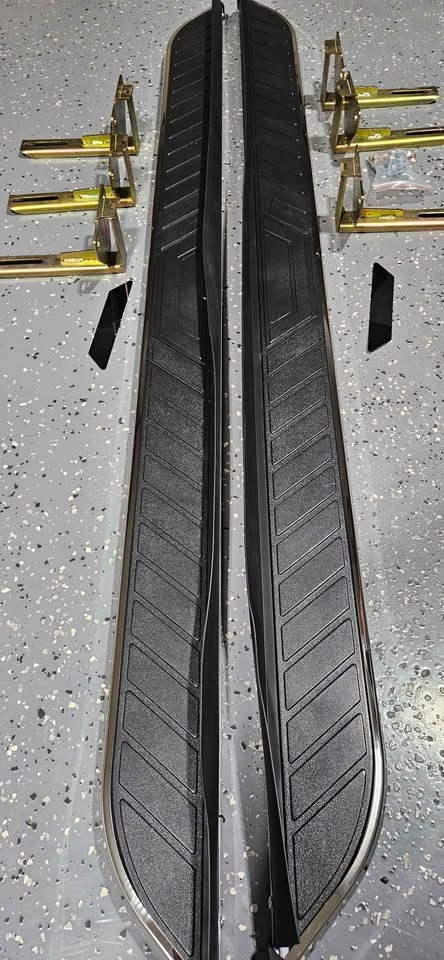2PCS 5 Aluminum Running Boards for Grand Cherokee Durango - photo 2