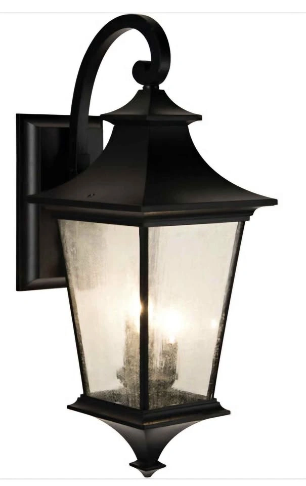 Argent II 3 Light 26 inch Midnight Outdoor Wall Mount, Large