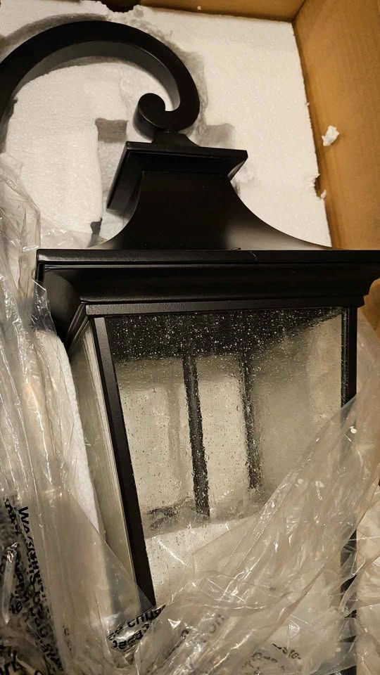 Argent II 3 Light 26 inch Midnight Outdoor Wall Mount, Large - photo 2