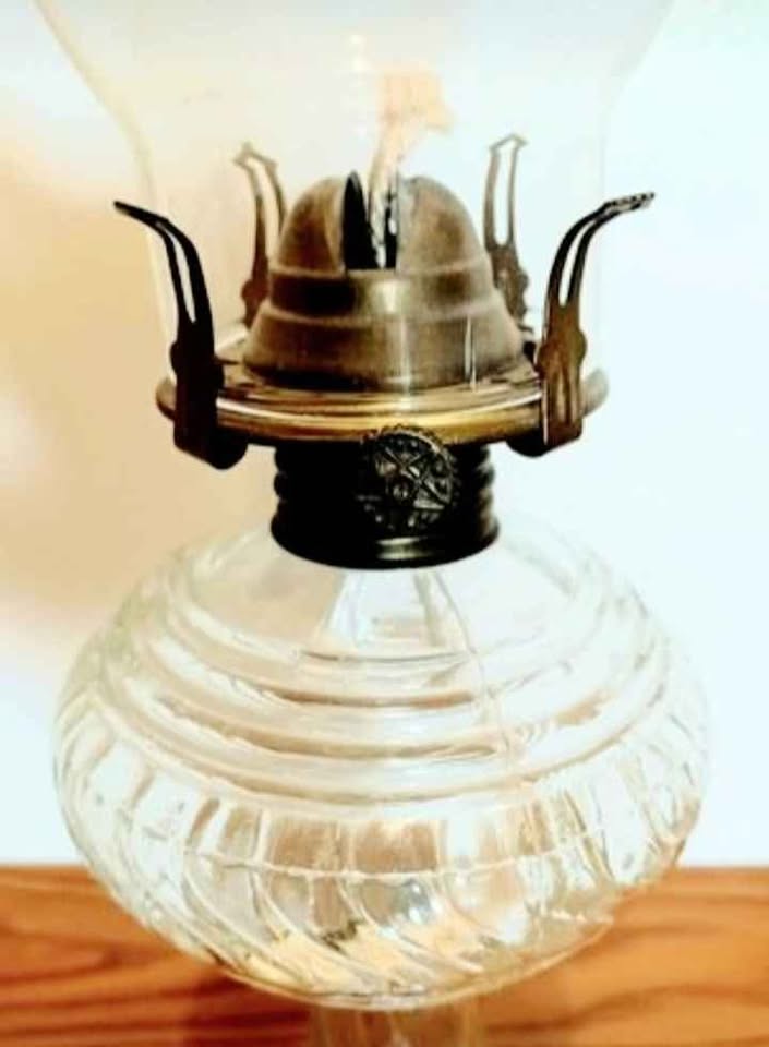 Antique 1800's Rare Tall Dabs New Oil Lamp - photo 3