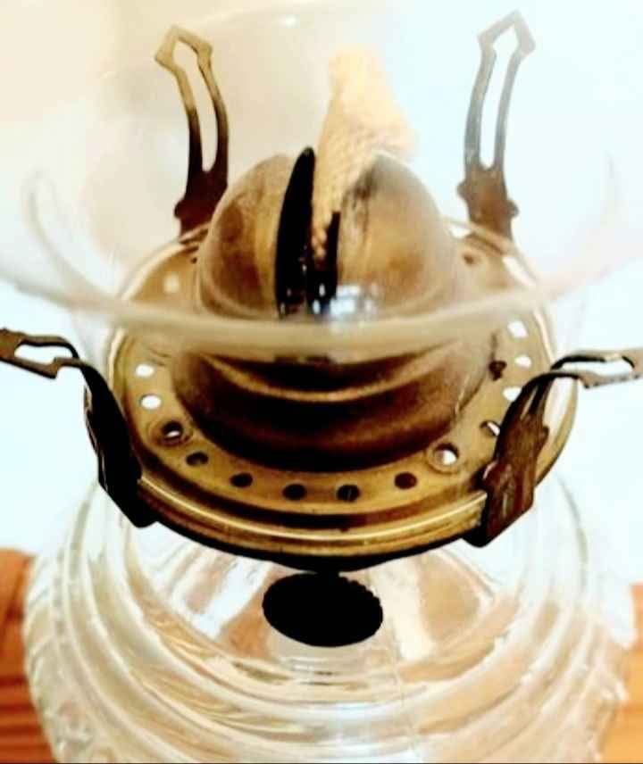 Antique 1800's Rare Tall Dabs New Oil Lamp - photo 4