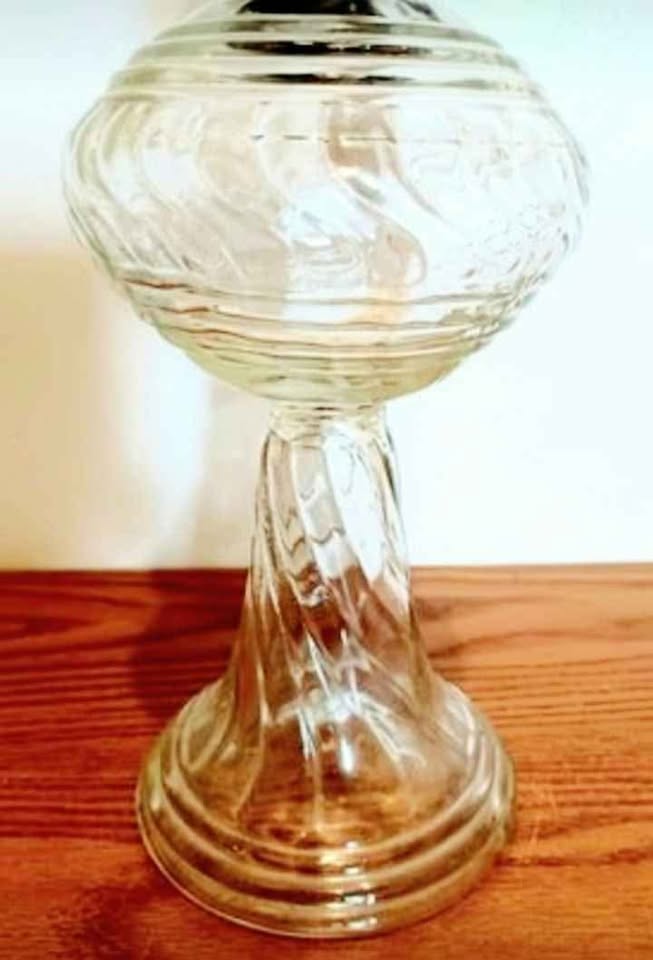 Antique 1800's Rare Tall Dabs New Oil Lamp - photo 5