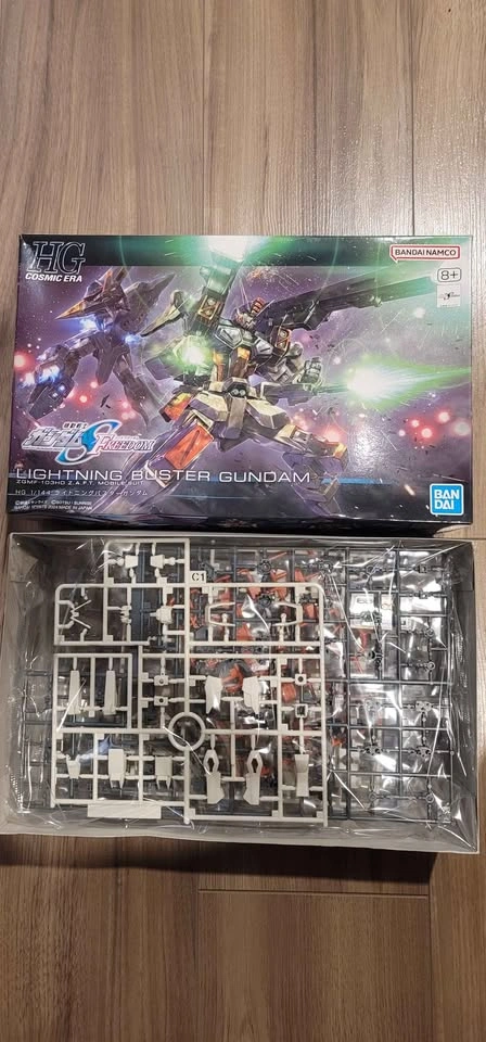 Bandai 1/144 HG Lighting Buster Gundam Seed Freedom Model Kit - photo 2