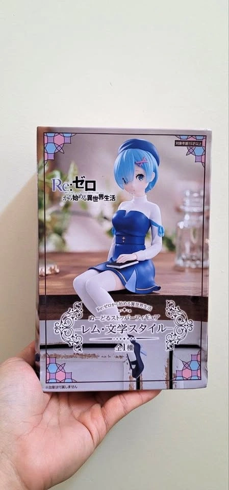 Re:ZERO FuRyu Noodle Stopper Figure - Rem Book Girl ver