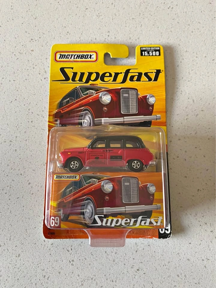 Matchbox Superfast London Taxi Limited Edition Sealed