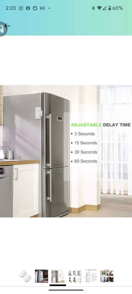 4-in-1 Freezer/ Security Door Alarm - photo 5