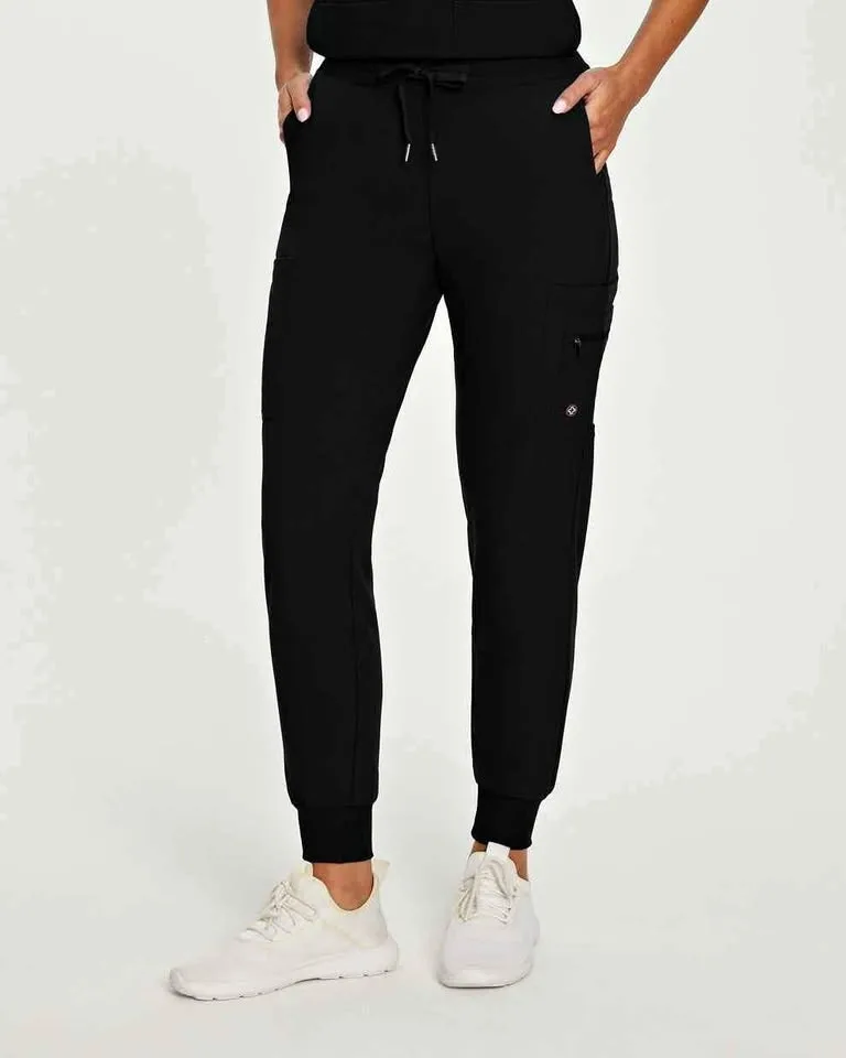White Cross V-Tess Zip Jogger Scrub Pant size Small thumbnail