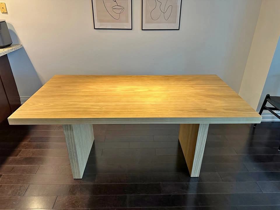 Large Wood Dining Table in Great Condition
