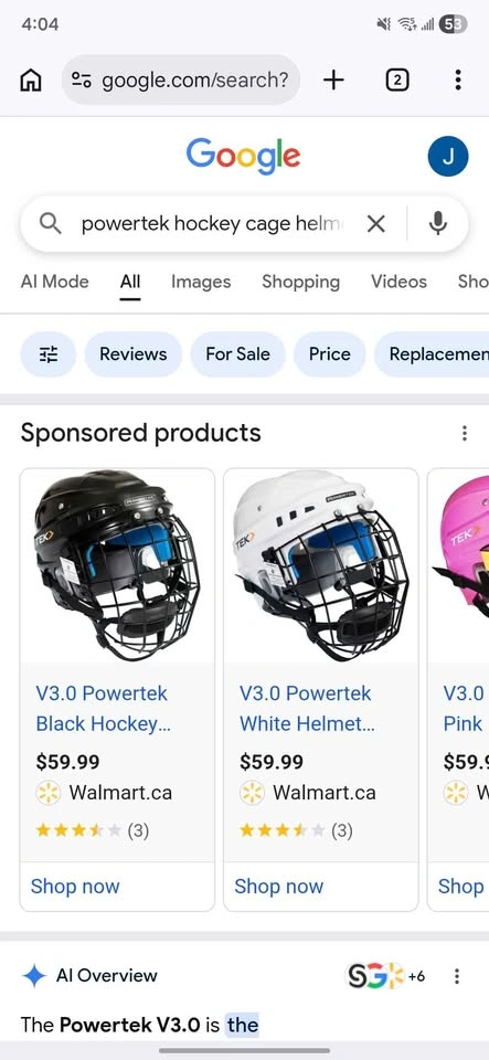 Brand New Hockey Cage Helmet XL Senior Black - photo 3