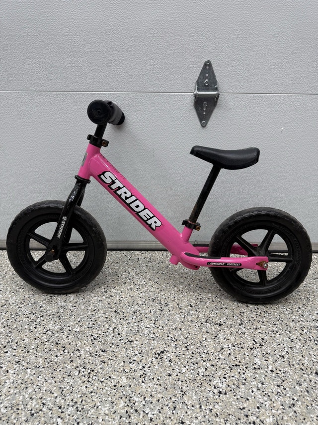 Selling Pink Strider Bike