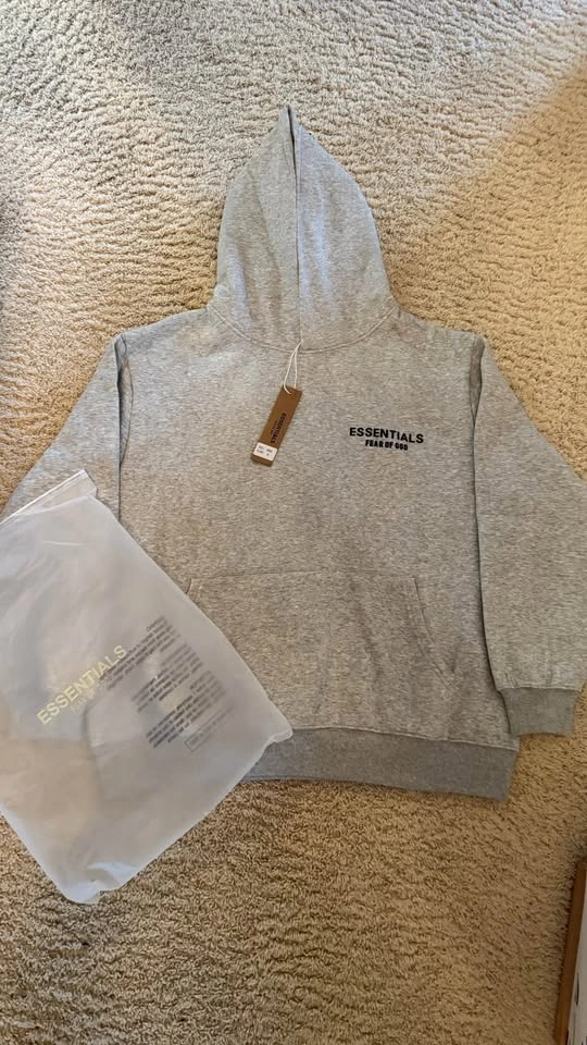 Light Oat essentials hoodie - photo 2