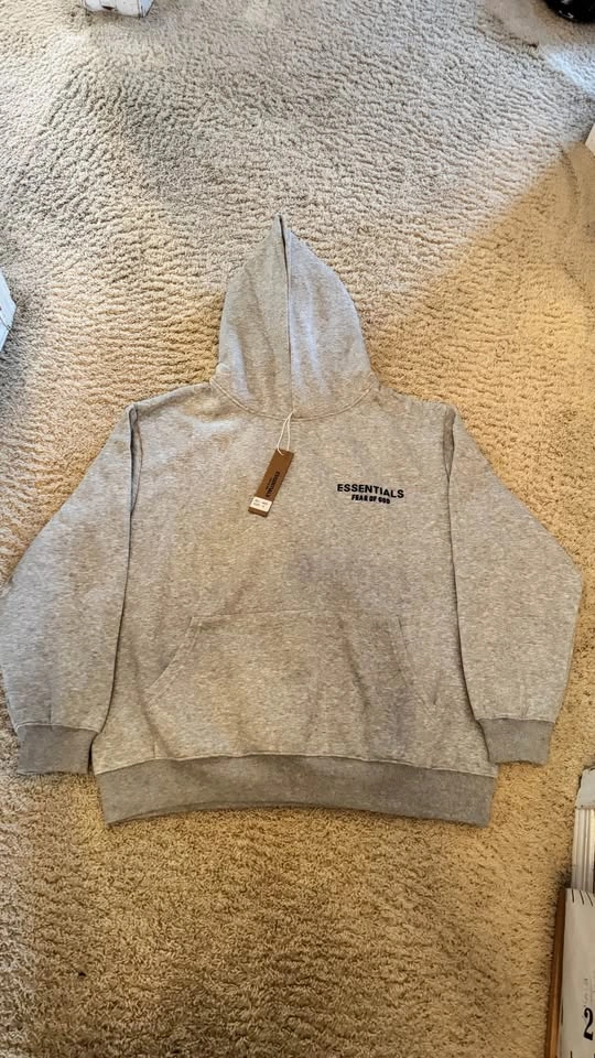 Light Oat essentials hoodie - photo 4