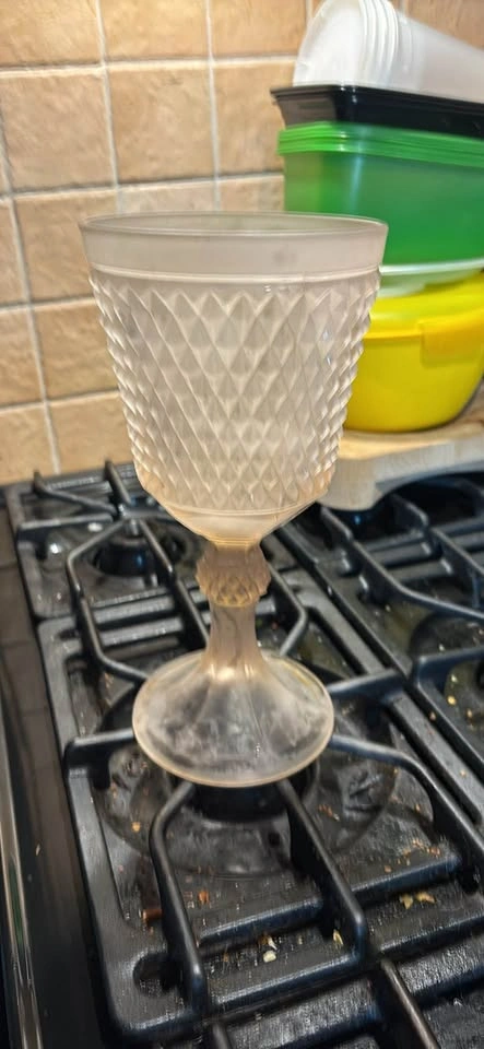 11 inch Pink Goblet Vase - photo 3
