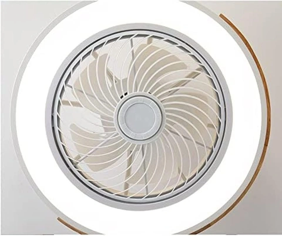 20" Enclosed Ceiling Fan with Lights Dimmable LED - photo 3