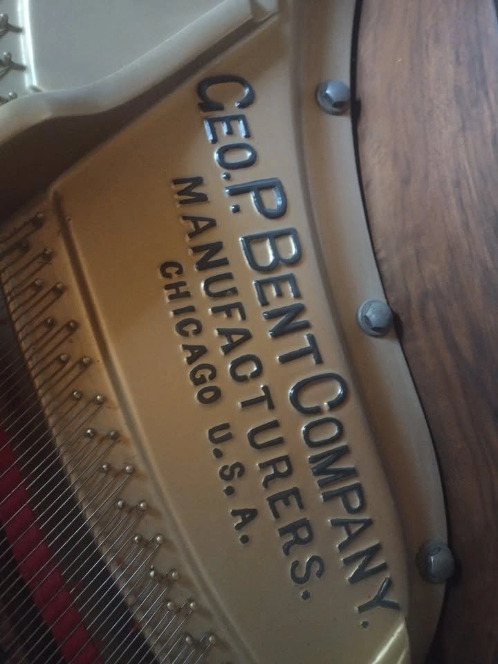 George P Bent Grand Piano - photo 4