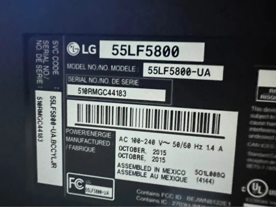 LG 55LF5800 55-Inch Smart TV - photo 3