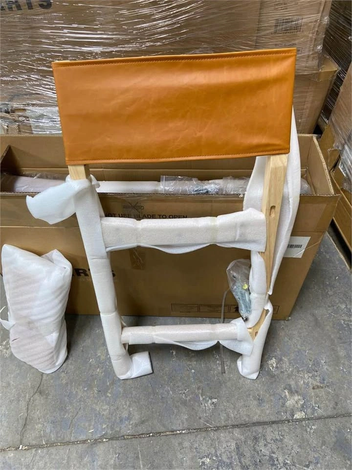 Set of 6 faux leather dining chairs - photo 2