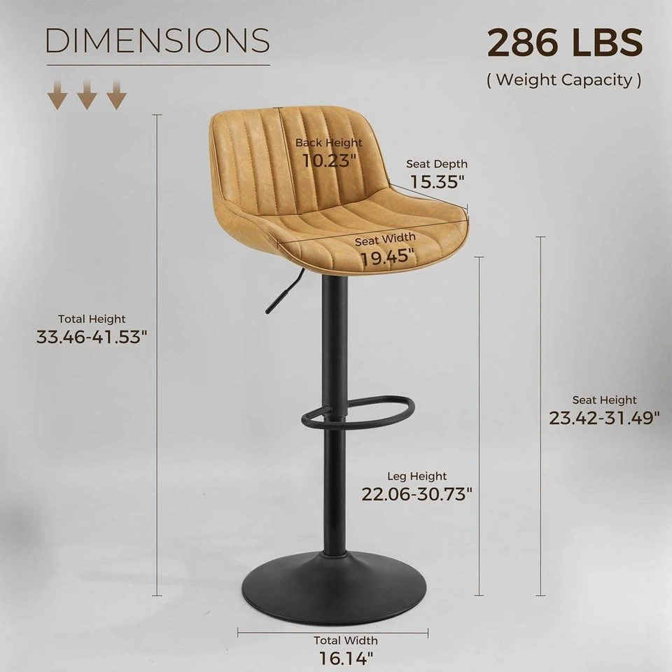 Brand New Bar Stools Set of 2 - photo 2