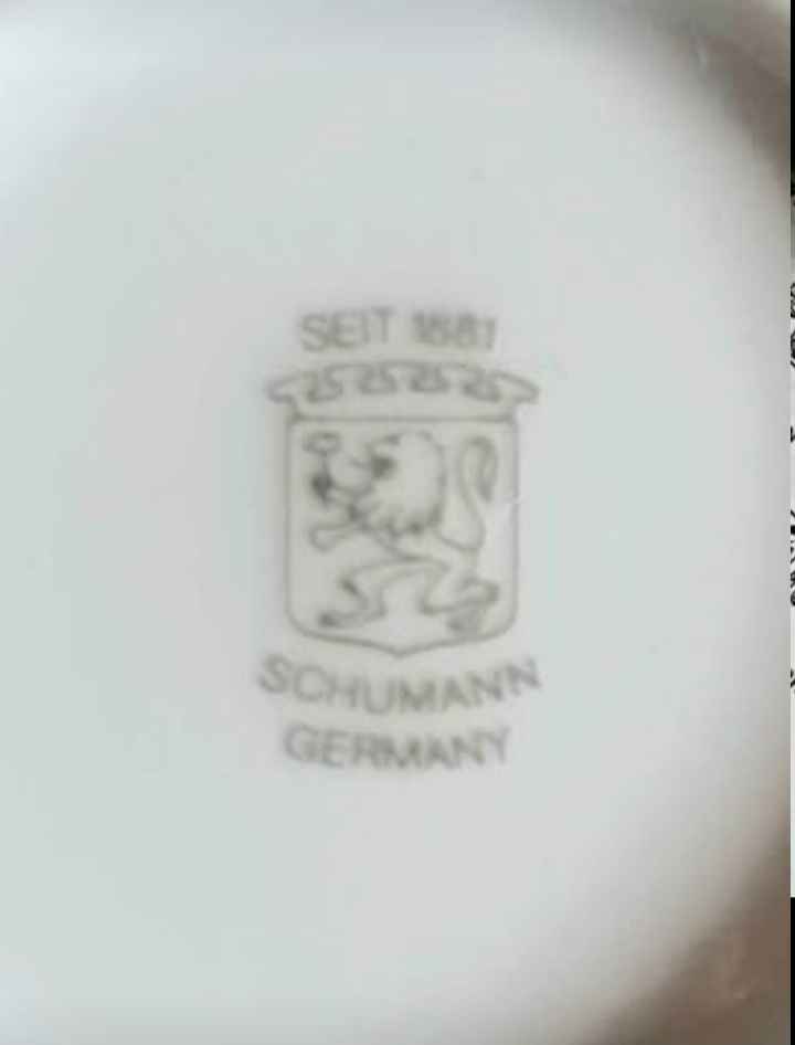 Unique New German Schumann Reticulated Porcelain Bowl - photo 5